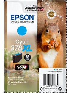Ink Epson T3792 C13T379240 Cyan - 9.3ml