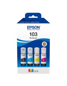 Ink Epson T00S64A Black C+M+Y multipack 4x65ml