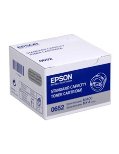 Toner Laser Epson C13S050652 Black 1000Pgs