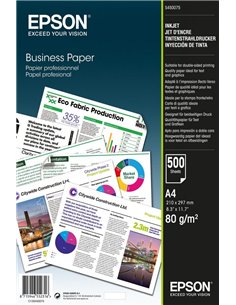 Bright White Business Paper Epson A4 500Shts 80g