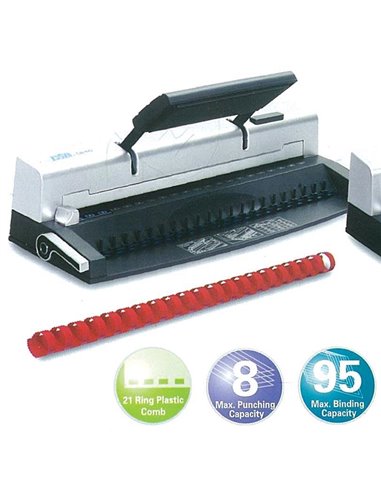 Dsb μηχανή βιβλιοδεσίας Α4 πλαστικού σπιράλ Cb-60