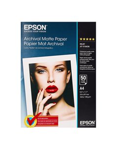 Arhcival Inkjet Epson Photo Paper Matte  A4 50Shts 192g