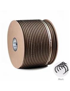 Μεταλλικό σπιράλ βιβλιοδεσίας πομπίνα μαύρο 1/4" 3:1