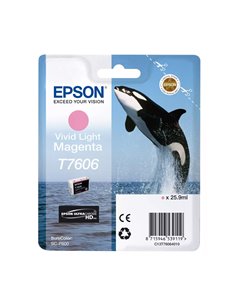 Ink Epson T7606 C13T76064N10 Ultrachrome HD Vivid Light Magenta - 26ml
