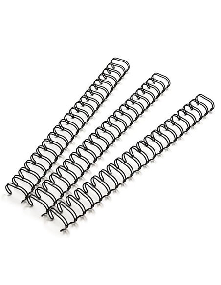 Μεταλλικό σπιράλ βιβλιοδεσίας 30εκ. μαύρο 5/8", 2:1, 16χιλ.