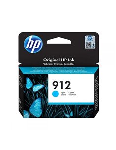 HP 912 Cyan Ink Cartridge ( 3YL77AE )