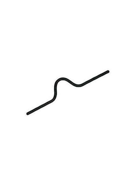 Μεταλλικό κρεμασταράκι μαύρο 14εκ. (1000τεμ)