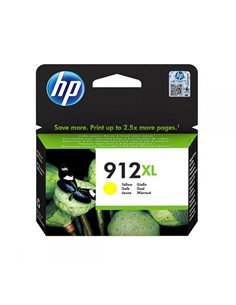 HP 912XL High Yield Yellow Ink Cartridge ( 3YL83AE )