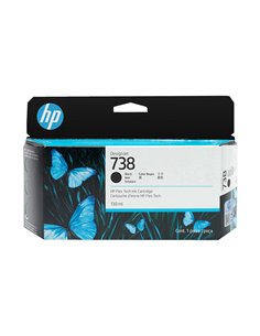 HP 738 130-ml Black DesignJet Ink Cartridge