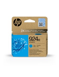 HP 924e EvoMore Cyan Original Ink Cartridge