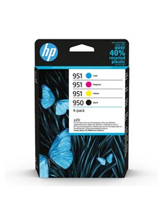 HP 950 Black - 951 CMY Original Ink Cartridge 4-Pack
