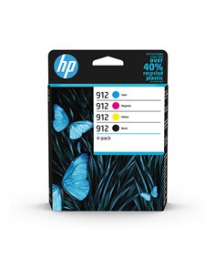 HP 912 CMYK Original Ink Cartridge 4-Pack