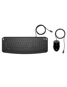 HP Pavilion Wired Keyboard and mouse 200 Greek - 9DF28AA