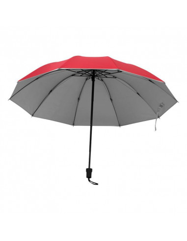 Ομπρέλα ασημί-κόκκινη Ø105 εκ.