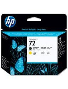 Ink HP No 72 Printhead Matte Black and Yellow