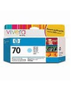 Ink HP No 70 Light Cyan Crtr with Vivera Ink - 130ml