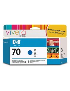 Ink HP No 70 Blue Crtr with Vivera Ink - 130ml