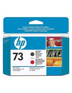 Ink HP No 73 Printhead Matte Black and Chromatic Red