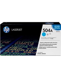 Toner Laser HP LJ Color CP3525 Cyan