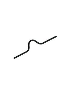 Μεταλλικό κρεμασταράκι μαύρο 10εκ. (1000τεμ)