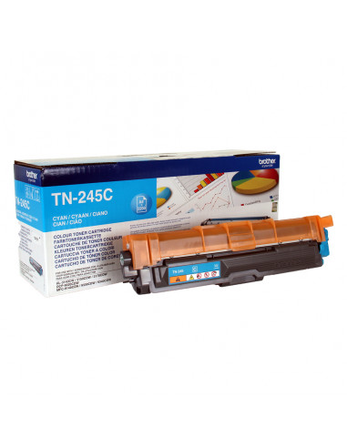 Toner Laser Brother TN-245C Cyan HC - 2,2K Pgs