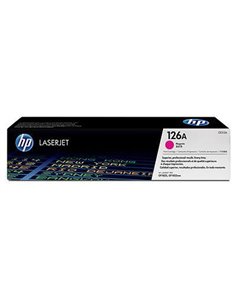 Toner Laser HP LJ Color CP1025 126A Magenta - 1K Pgs