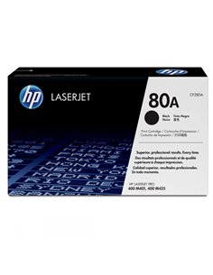 Toner Laser HP 80A LJ Pro 400 Black 2.7K