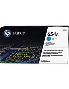 HP 654A Cyan Original LaserJet Toner Cartridge 15K Pgs