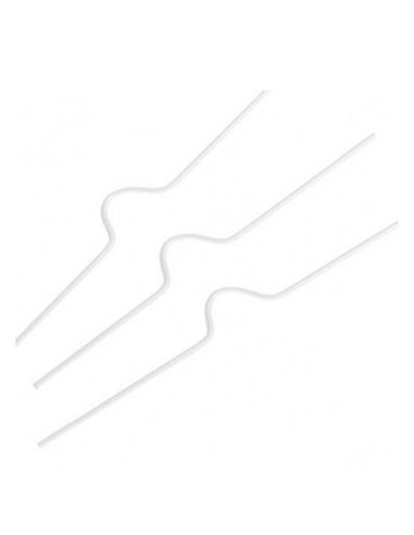 Μεταλλικό κρεμασταράκι λευκό 10εκ. (1000τεμ)