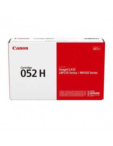 Toner Laser Canon CRG-052 High Yield Black 9.200 Pgs