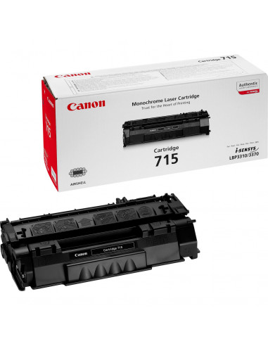 Toner Laser Canon Crtr 715 Black - 3K Shts