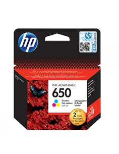 Ink HP No 650 Tri-Color Ink Crtr