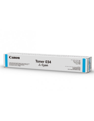 Toner Laser Canon Crtr T034C Cyan - 7,3K Pgs