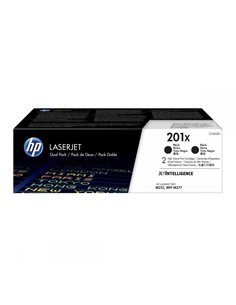 Toner Laser 201X HP LJ Color M252 Black 2.8K Pgs -  2 packs