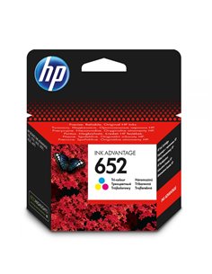 Ink HP No 652 Tri-Color Ink Crtr 200pgs