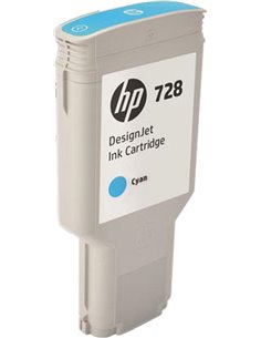 Ink HP DesignJet t730,T830 Cyan 300ml