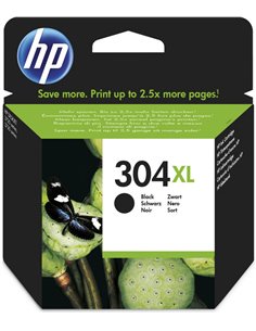 Ink HP No 304XL Black Ink Crtr 300 pgs