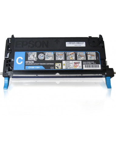 Toner Laser Epson Acubrite C13S051164 Cyan - 2K Pgs