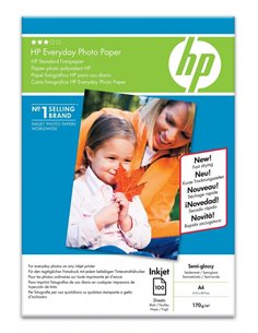 Everyday Photo Paper HP Semi Gloss A4 100Shts 200g