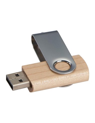 Στικάκι USB ξύλο σφενδάμου 4 GB 5,7χ2χ1εκ