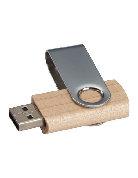 Στικάκι USB ξύλο σφενδάμου 4 GB 5,7χ2χ1εκ