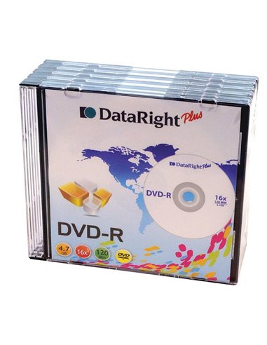 Dataright DVD-R 4.7GB slim case