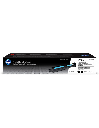 HP 103AD Neverstop Toner Reload Kit 2-Pack W1103AD