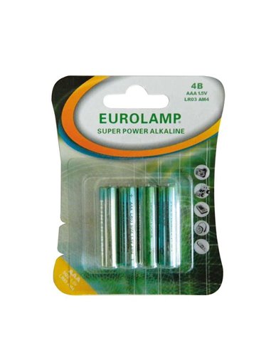 Μπαταρίες Αλκαλικές 1,5V ΑΑΑ LR6  4τεμ.
