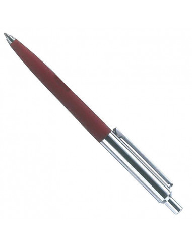 Στυλό μεταλλικό τύπου parker με κλιπ μπορντώ 0.7mm