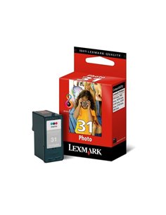 No 31 Ink Lexmark 18C0031E Photo 125Photos 10x15