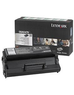 Toner Laser Lexmark 08A0476 Black 3K Pgs