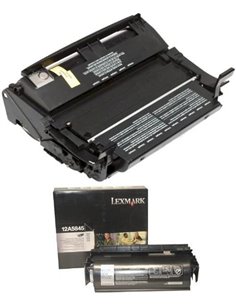 Toner Laser Lexmark 12A5845 Black 25K Pgs