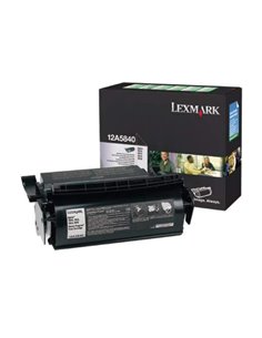 Toner Laser Lexmark 12A5840 Black 10K Pgs