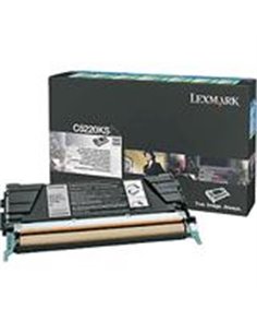 Toner Laser Lexmark C5220KS Black 4K Pgs